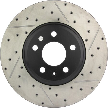 Centric Parts SPORT DRILLED/SLOTTED BRAKE ROTOR 127.33123L